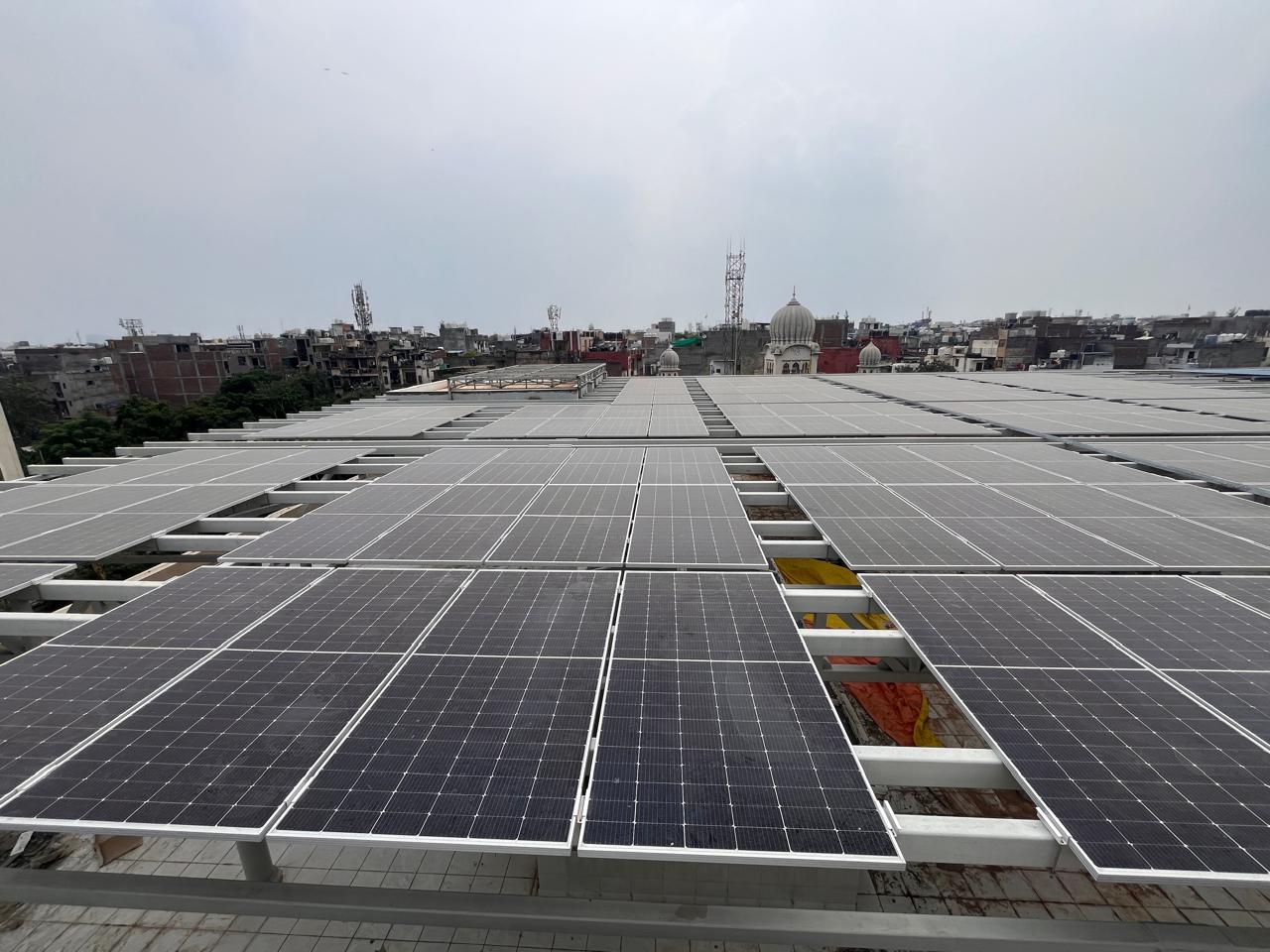 400 KWp Grid Connected Solar Power System at Building, CPWD Kasturba Nagar New Delhi(Phase-I)