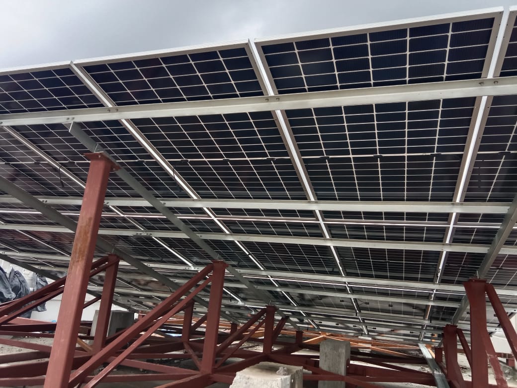 500 KWp PV Solar power plant at PWD, Jalpaiguri