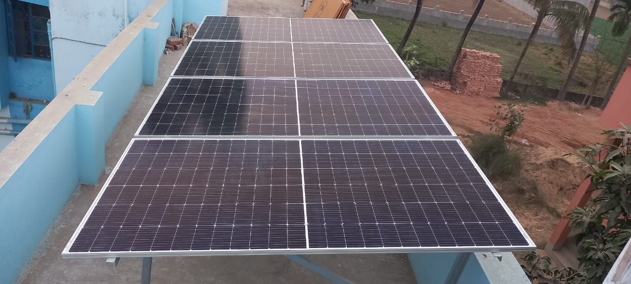 10.45 kwp On Grid Roof Top Solar System at Office Premises Somaspur II Gram Panchayat office under Dhaniakhali Development Block, District-Hooghly.