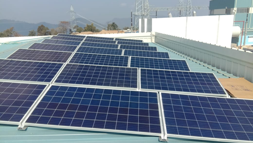 12 KWp Roof Top Solar System at Power Grid 7x 167 KVA substation, Kohima, Nagaland